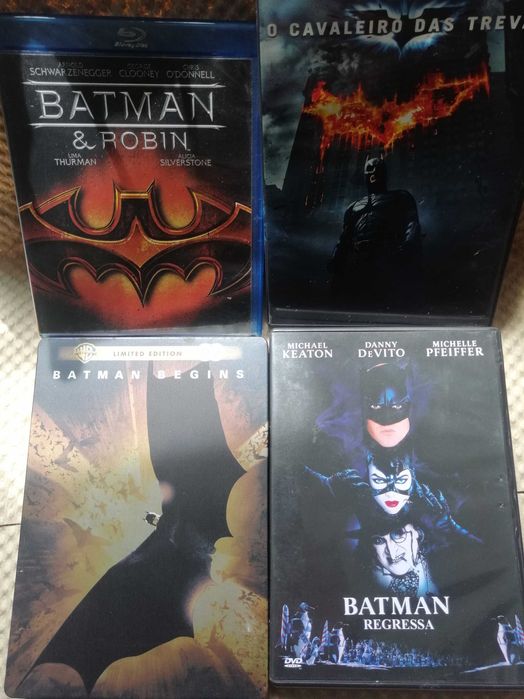 Batman DVD e Bluray