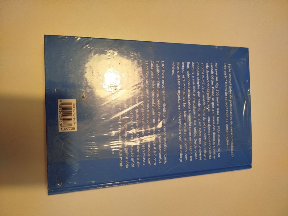Livro 500 ideias para uma vida melhor.