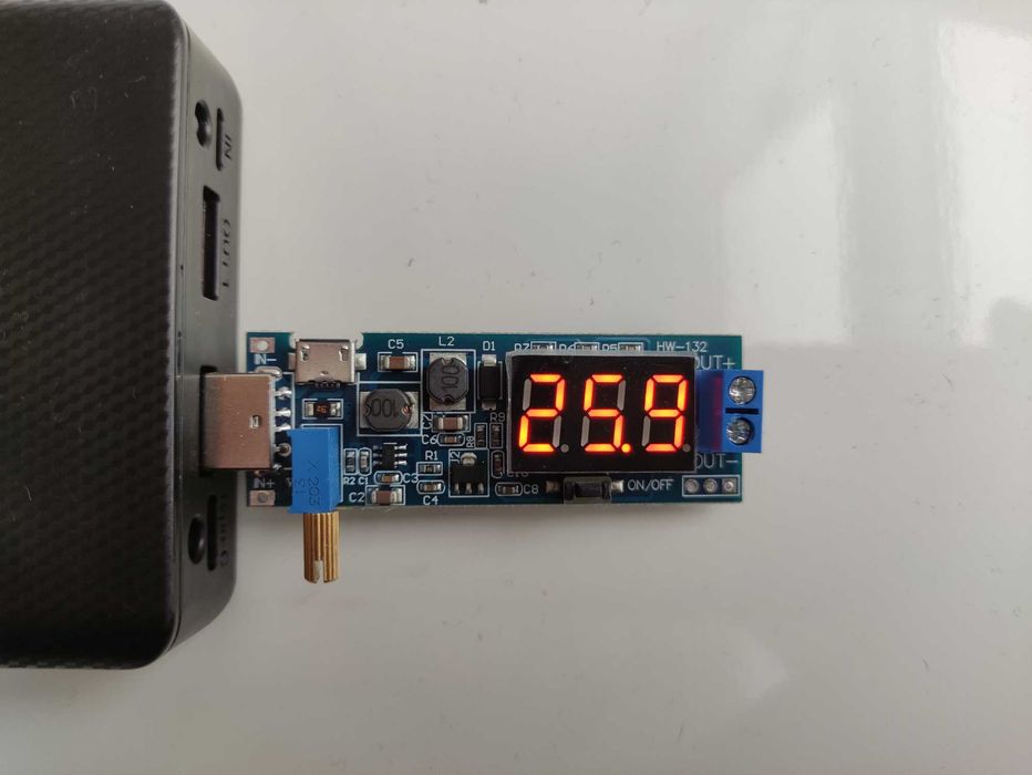 Перетворювач напруги універсальний USB - DC 3-12 В на 1-24 В