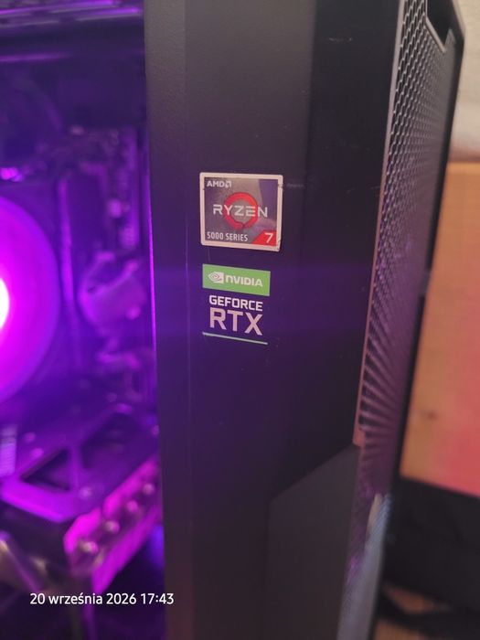 Mocny komputer gamingowy – Ryzen 7 5700X + RTX 3080 Ti 12 GB 32 GB RAM 1.5TB dyski TUF GAMING