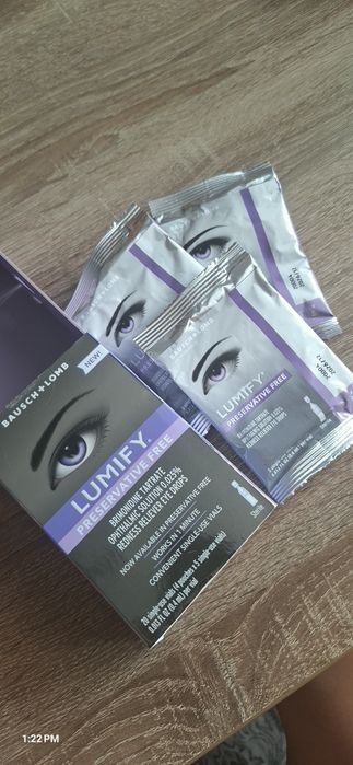 Lumify krople do wydobycia bieli oka 5 fiolek 2ml