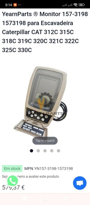 Controlador solar para máquinas Caterpillar