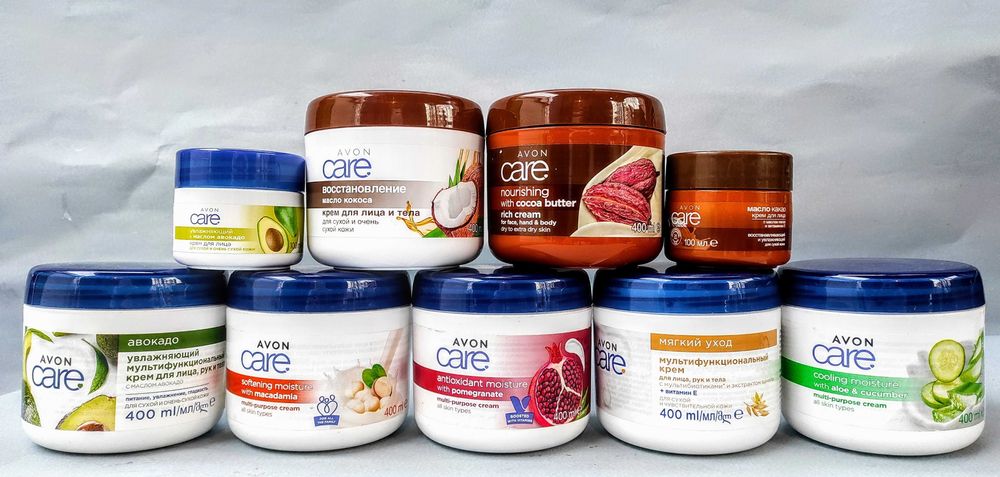 Avon Care 400 мл крем для обличчя рук та тіла Ейвон лосьйон для тіла