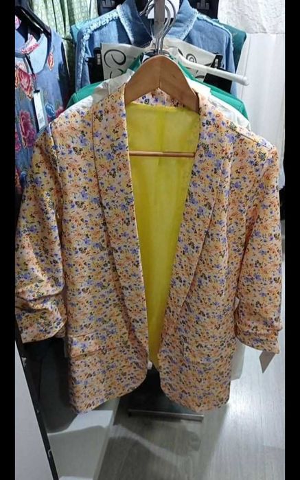 Casaco blezer floral