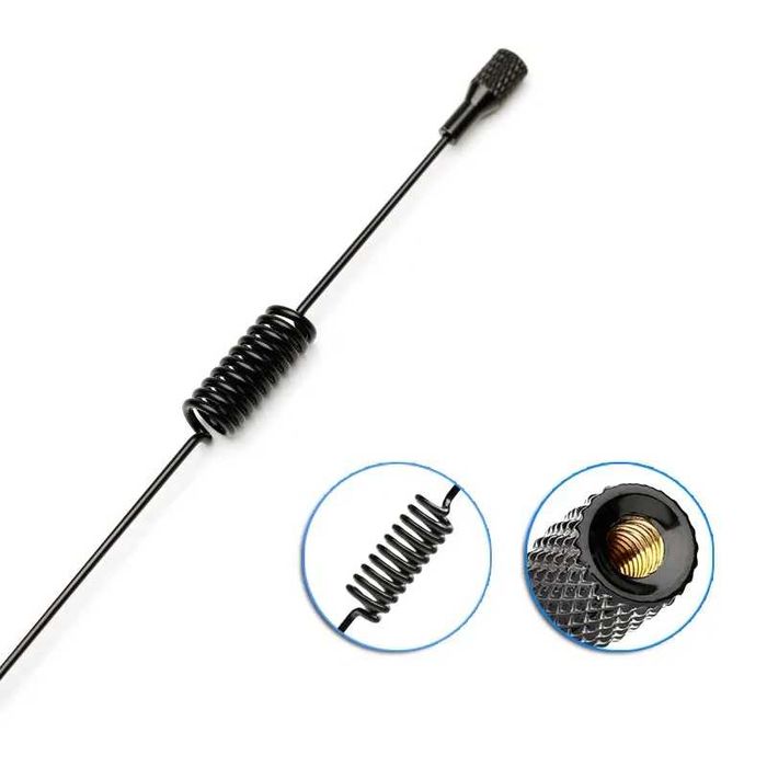 ••• Антена LoRa / GSM-900 / ISM 868-915 МГц 3-5 dBi з роз'ємом SMA Male | RG174 | 28.5 см | для IoT та телеметрії для Meshtastic, MeshCore, Heltec V3