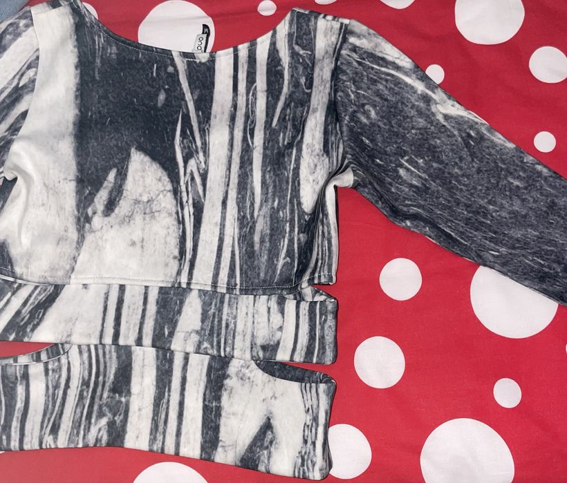 Camisola com retalhos