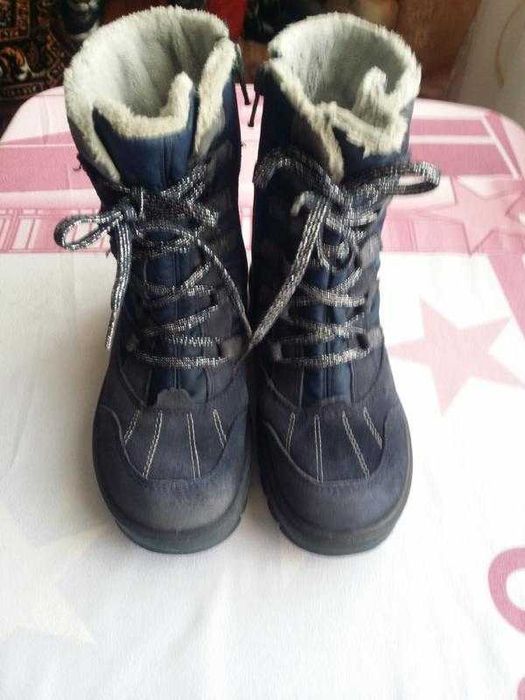 Чобітки шкіряні дитячі зимові superfit gore-tex.