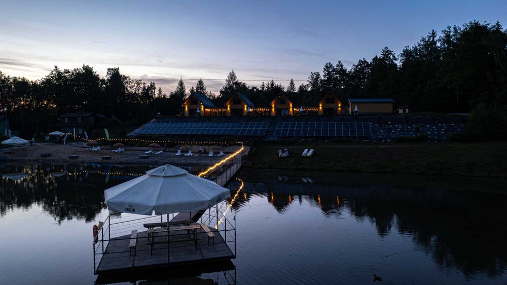 Domki Nad Stawami, jacuzzi, plac zabaw, sauna, łowisko, Góry Sowie