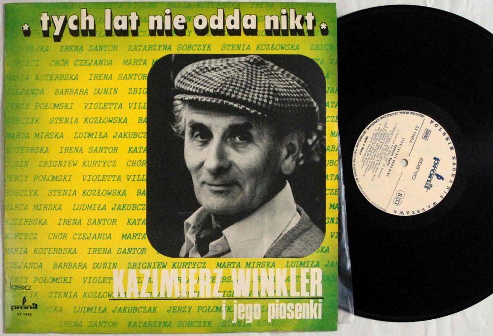 VA - Tych Lat Nie Odda Nikt. Kazimierz Winkler i Jego Piosenki s.EX
