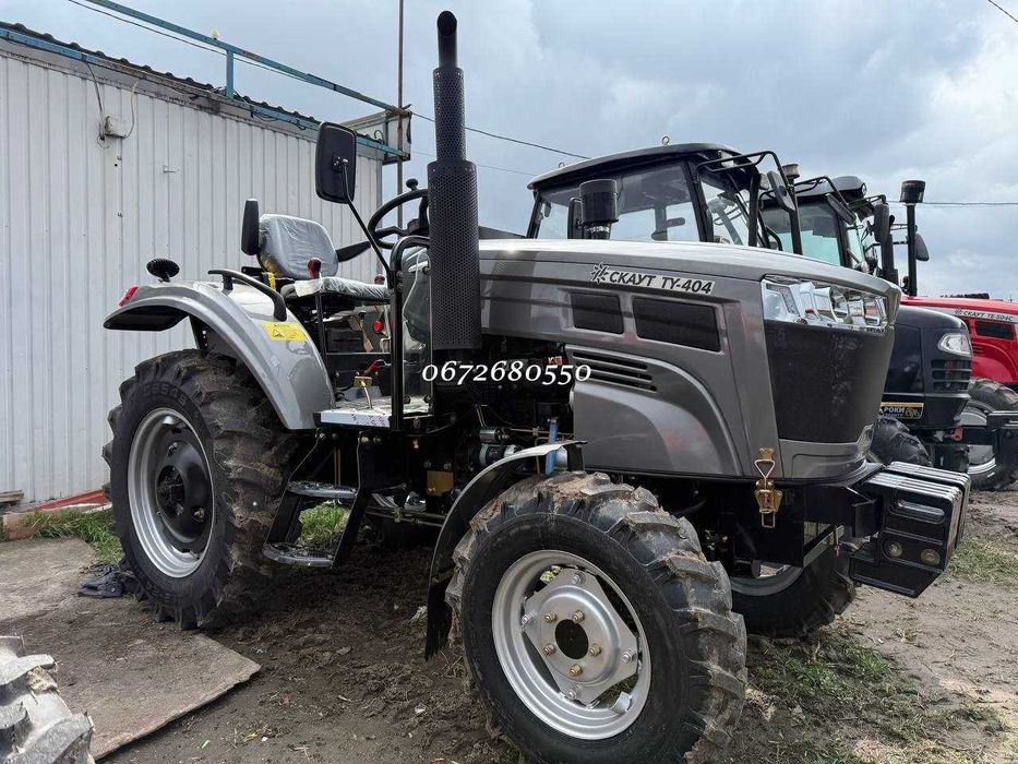 Міні-трактор СКАУТ TY 404 РЕВЕРС двигун КМ 490ВТ Безкоштовна доставка