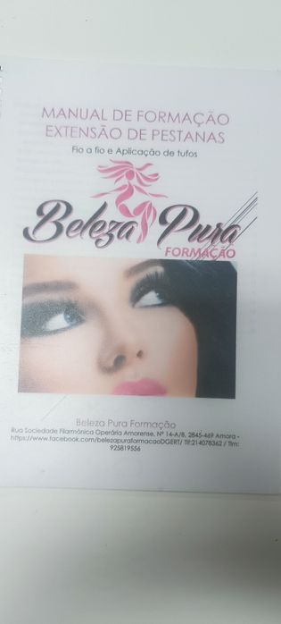 Manual de formação de Extensão de Pestanas
