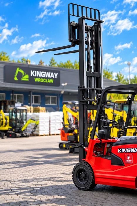 NOWY Wózek widlak ELEKTRYCZNY CPD20 2000kg Rok 2026 Wolny skok PRZESUW BOCZNY