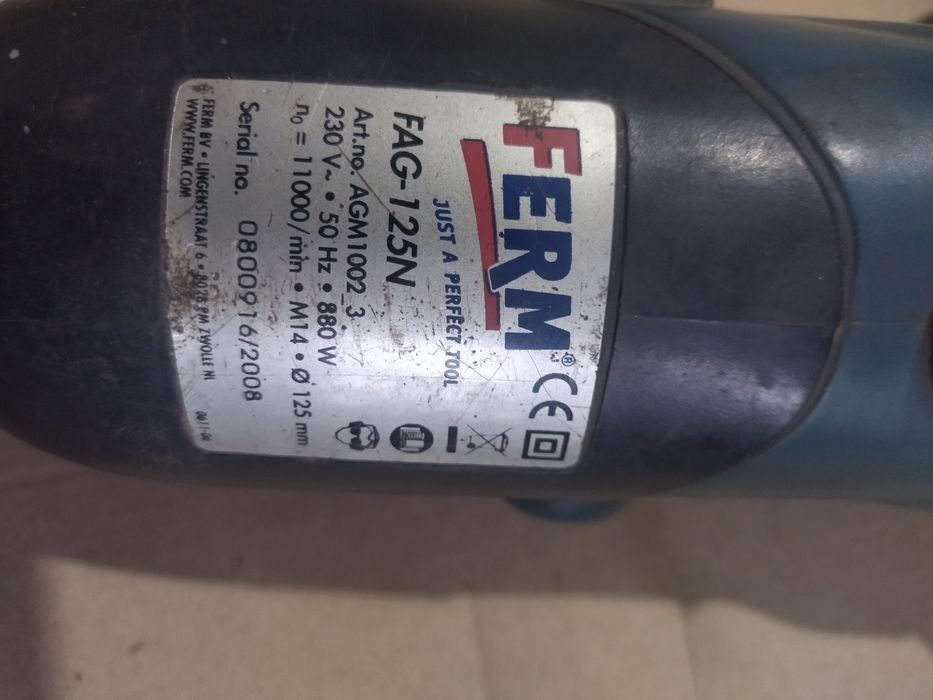 Болгарка Ferm 125