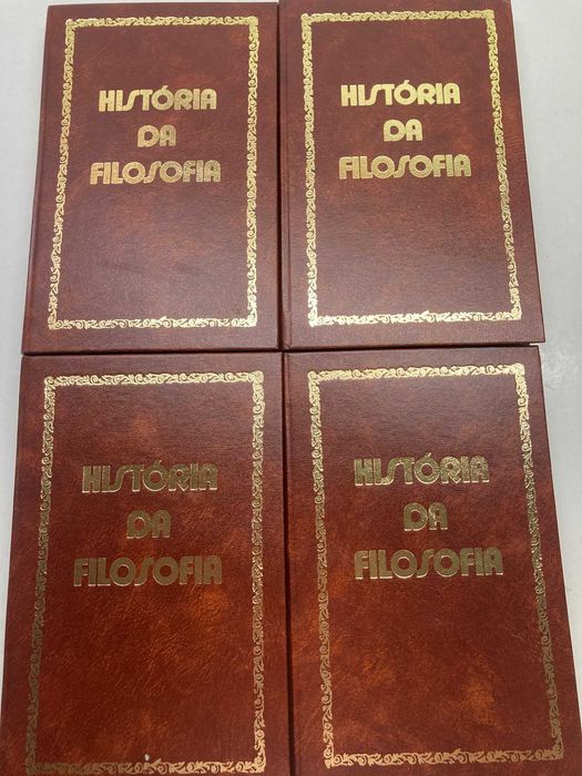 4 Volumes - História da Filosofia (ctt editorial grátis)