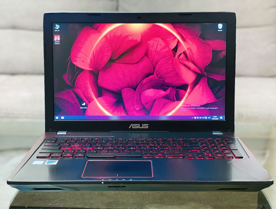 Asus Gaming/FHD/ i5-7300HQ/3.5 GHz/12 ГБ/SSD 256/GTX 1050 Ti/4ГБ