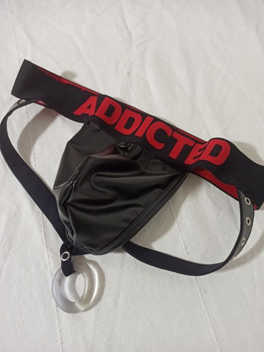 Еротична білизна. Чоловічі джоки addicted (ad) fetish — leather look (барселона)