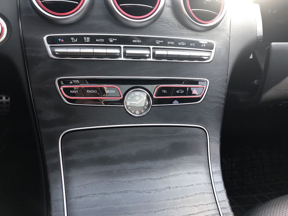 наклейки на консоль мерседес w205, w253