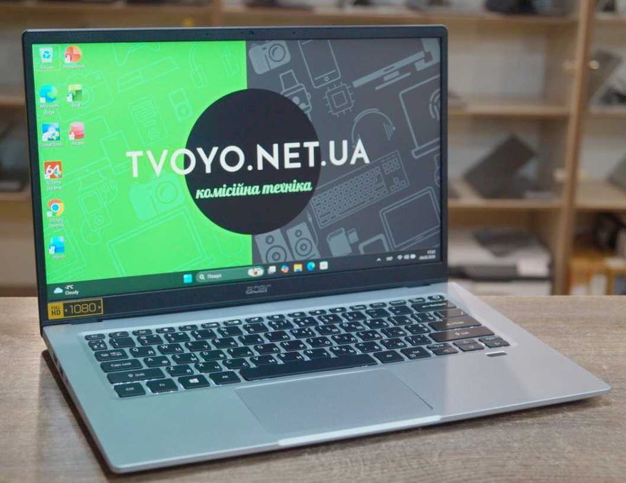 ГАРАНТІЯ Acer Swift (IPS/Pentium N6000/RAM 8гб LPDDR4/SSD 512гб)TVOYO