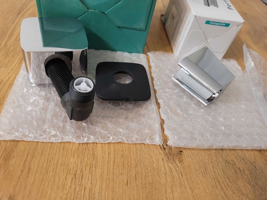 Przyłącze FIXFIT węża i uchwyt prysznicowy PORTER S hansgrohe