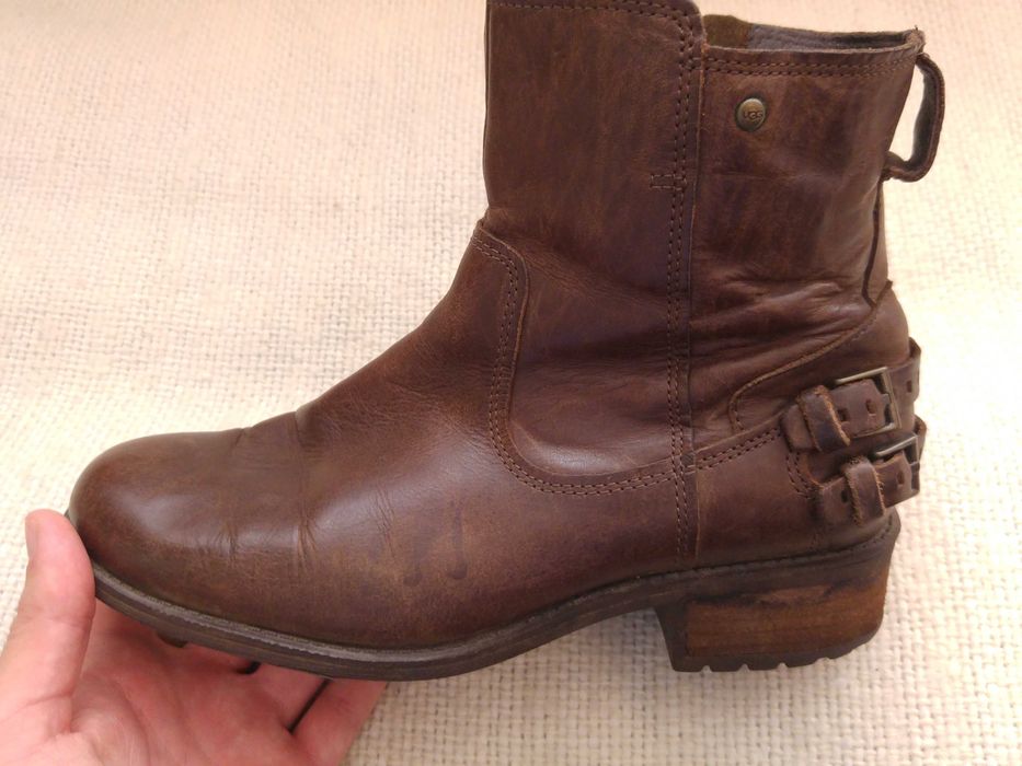 Buty, botki skórzane damskie UGG - OKAZJA
