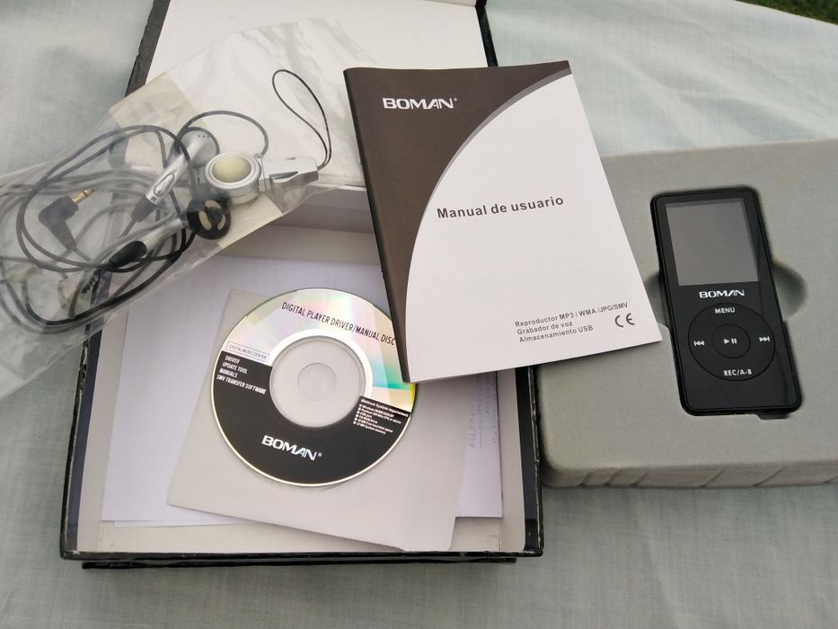 Leitor de MP 4 Digital Marca Boman