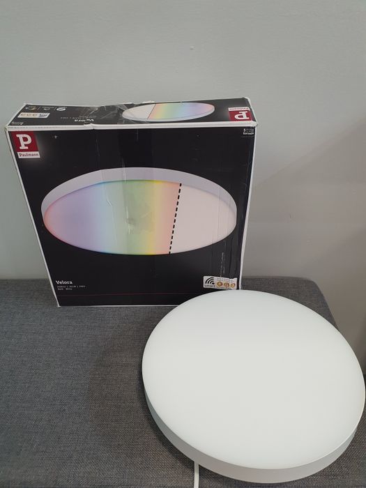 Inteligentny panel LED Paulmann Velora Zigbee (400 mm) o mocy 22 W