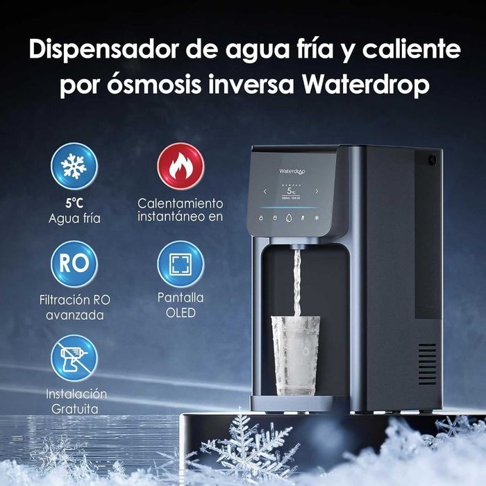 Waterdrop WD-A1  - Purificador de Água NOVO - Água Fria e Quente