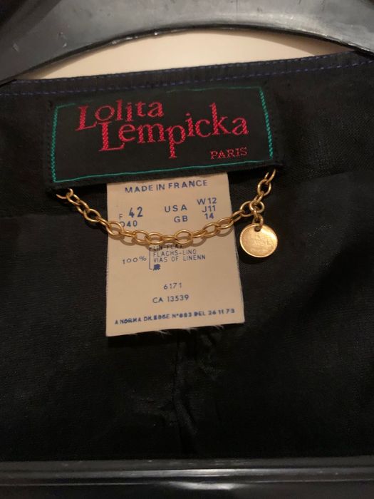 casaco em linho LOLITA LEMPICKA