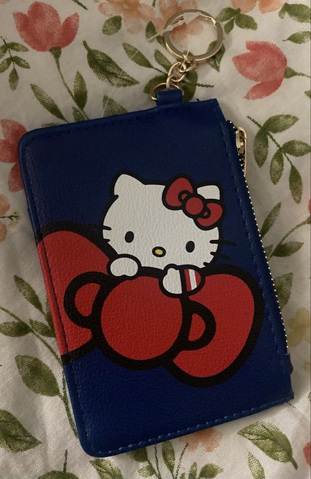 Mały portfelik portfel portmonetka etui na karty hello kitty sanrio