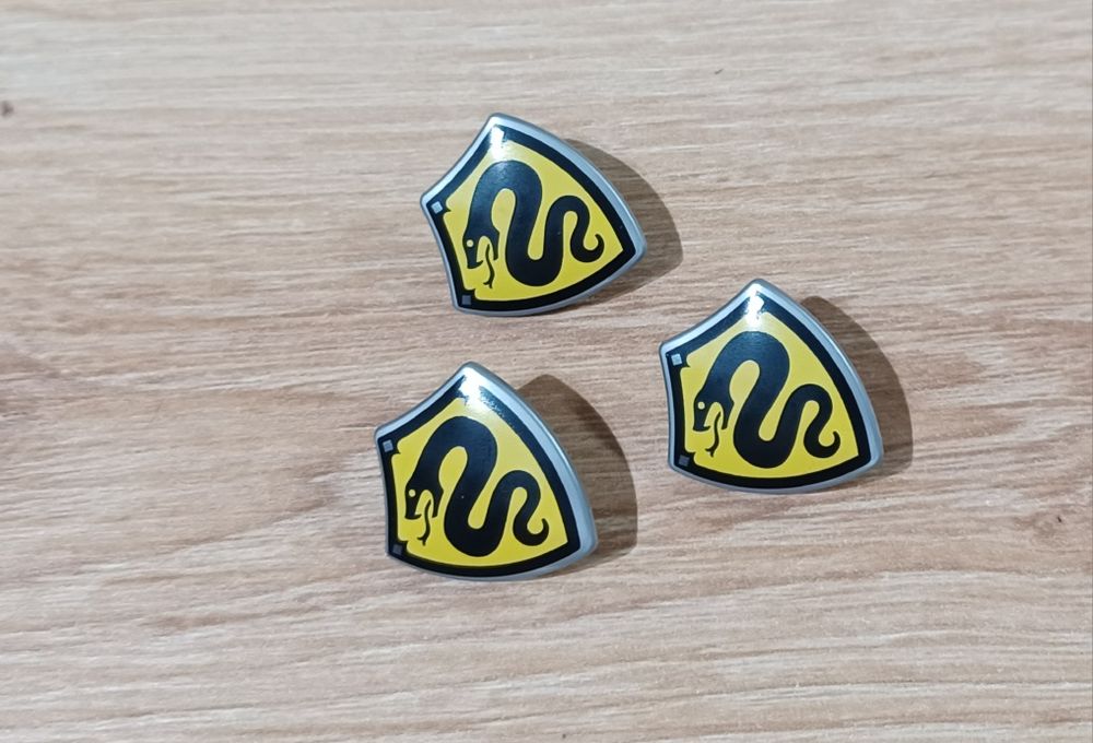 Lego Castle Zamek Vikings 3x tarcza Herbu Węża 4972pb04