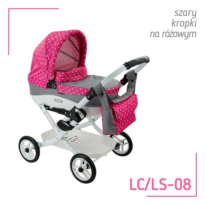 Głęboki wózek dla lalek Lily 08