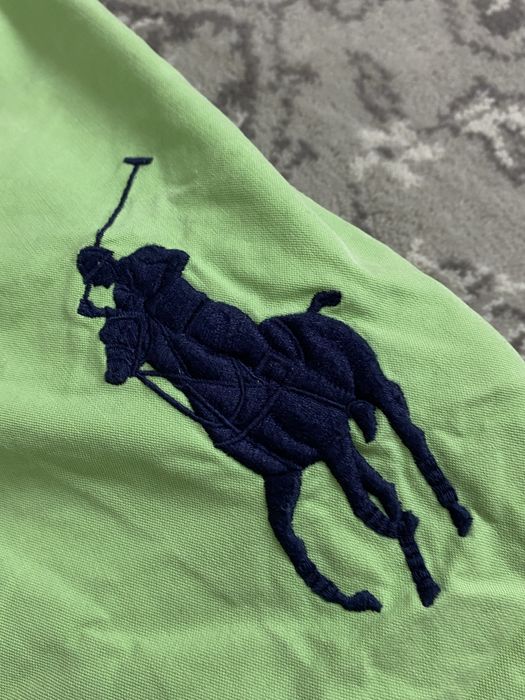 Zielone Szorty Krótkie Spodenki Kąpielówki Polo Ralph Lauren Rozmiar S