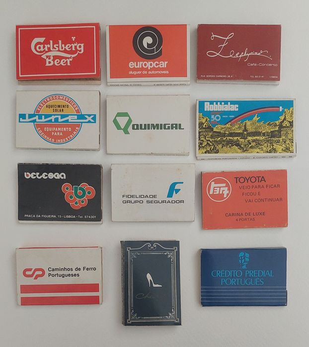 33 Long Matchboxes, Portuguese and Spanish.
