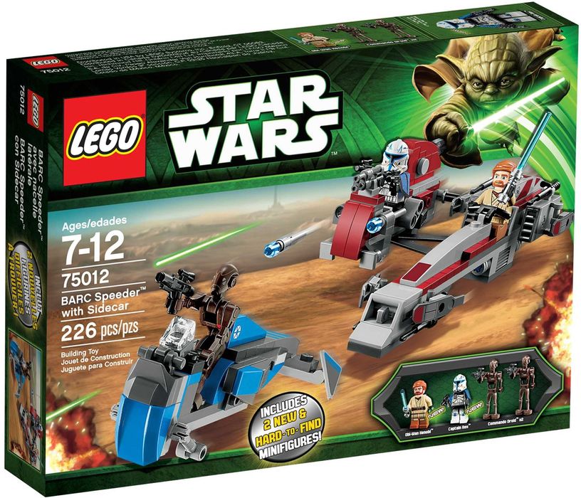 Lego Star Wars 10129, 75181, 79012 e 75058