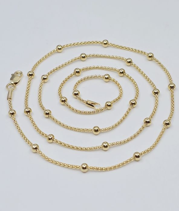 Złoty łańcuszek, naszyjnik próba 585 14k