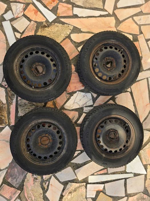 4 Rodas Inverno 215/60 R16 H XL - Barum Polaris 5 Usadas