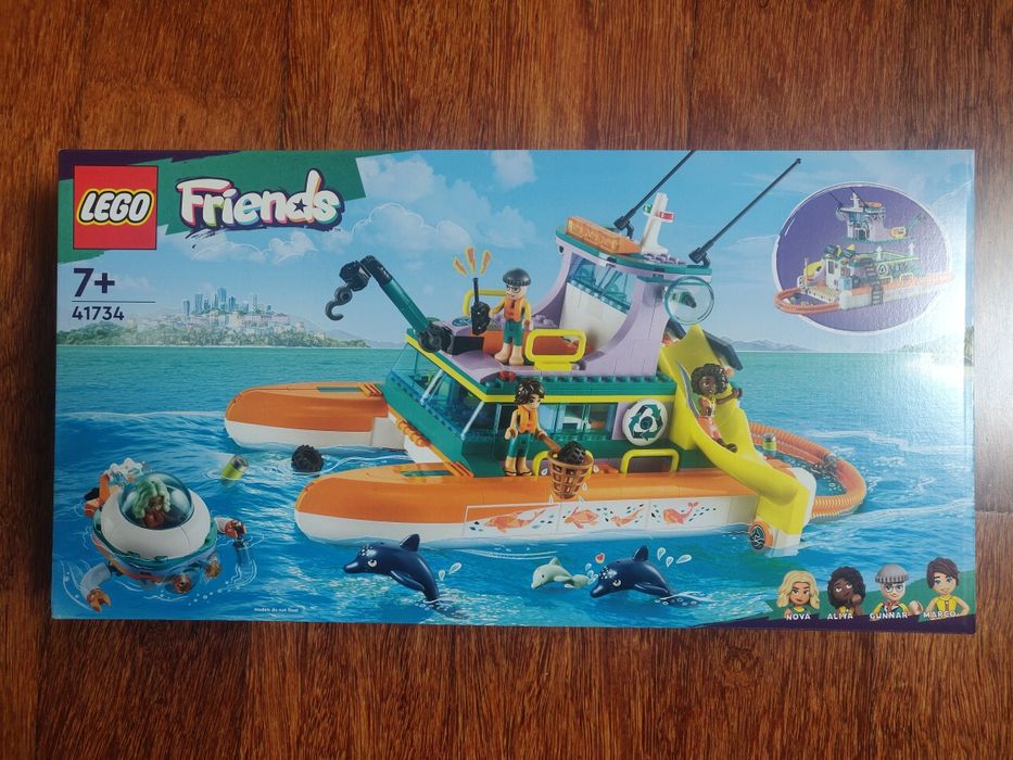 Lego friends 41734 - Barco resgate marítimo