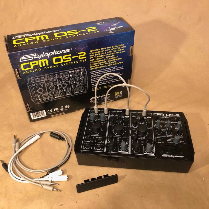 Stylophone CPM DS-2 sintetizador drone analógico