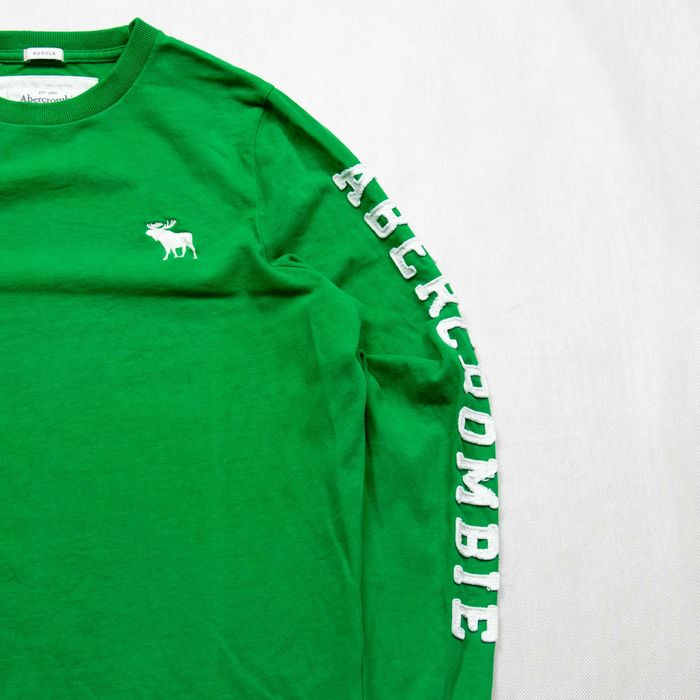 Abercrombie&Fitch longsleeve logo XL slim