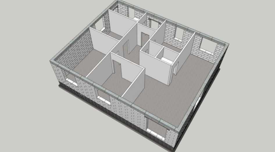 Dom Parterowy Wolnostojący 106,06m2