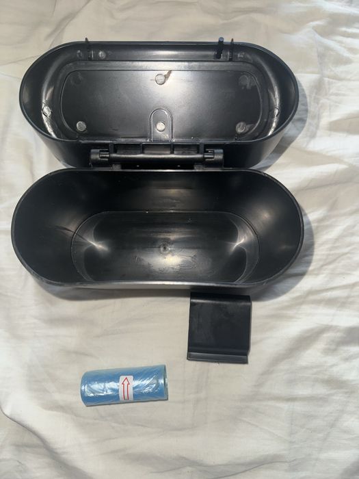 Mini caixote do lixo para automóvel com sacos