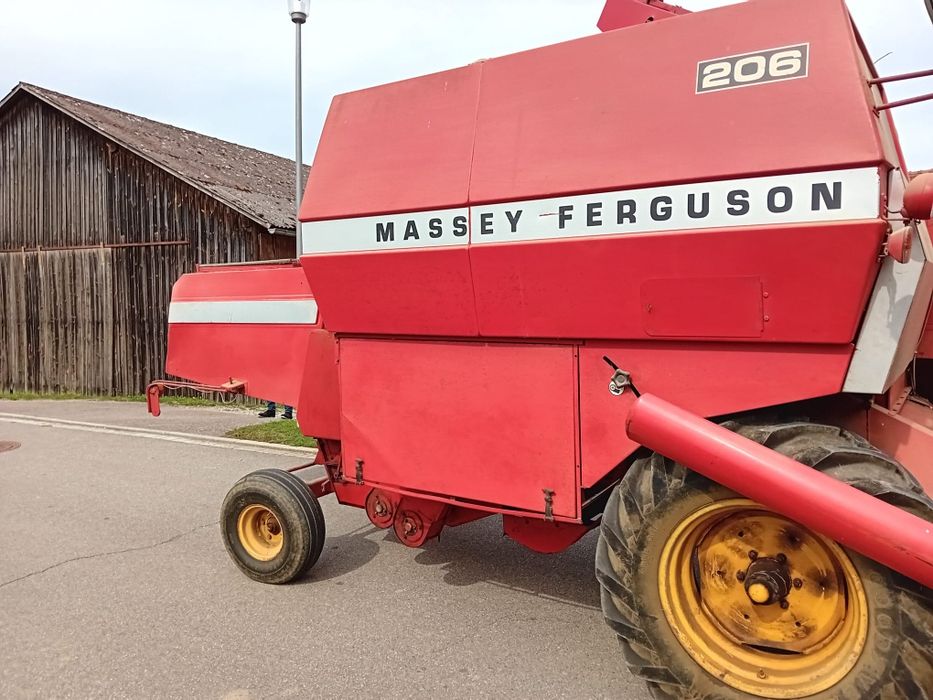 Massey Ferguson 206 z Niemiec 186 sieczkarnia
