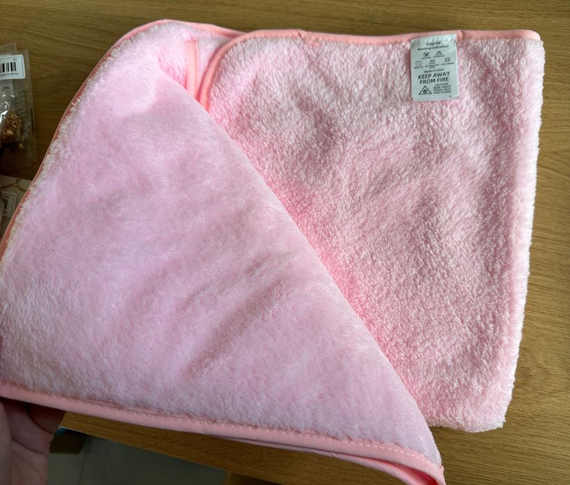 Toalha de Banho Rosa muito fofinha Nova