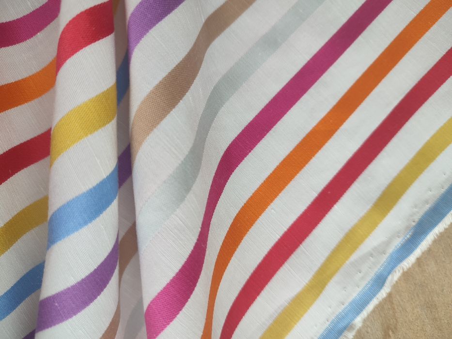 Tecido de linho e tencel