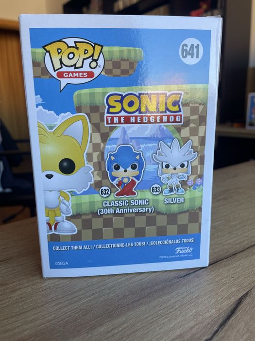 Funko Pop Tails Flocked - Sonic