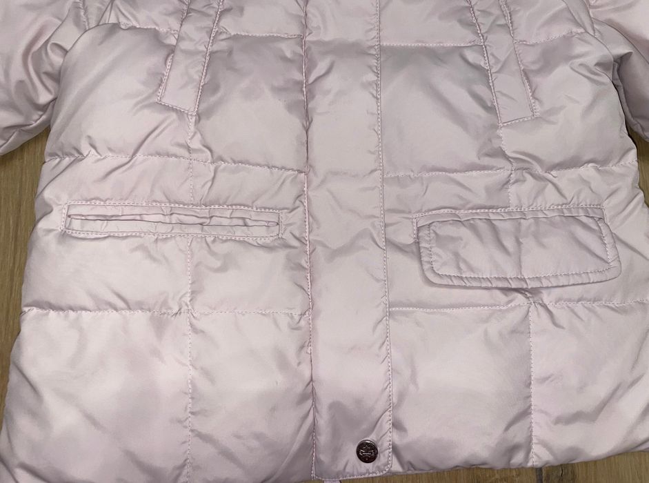 Курточка пуховик на дівчинку 86-92 см