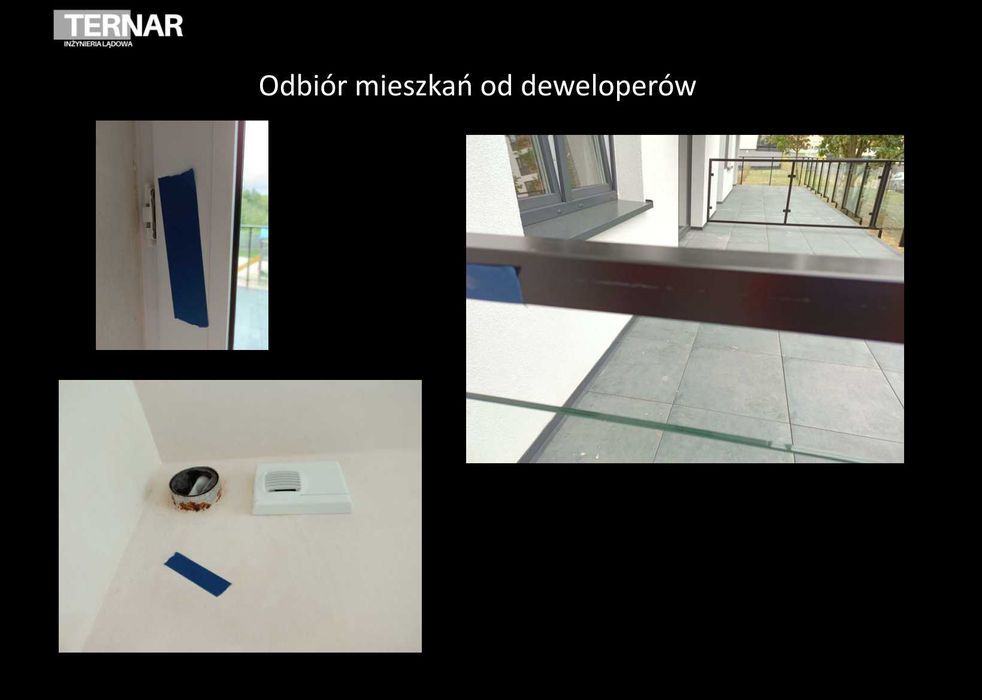 Odbiór techniczny mieszkania, przegląd, kontrola budynku, domu, C-KOB.