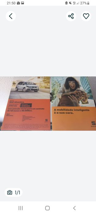 2 SEAT Brochures
