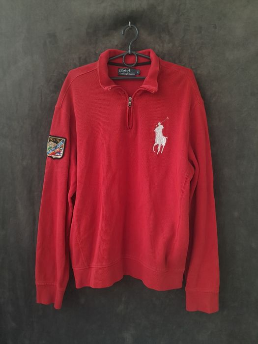 Кофта Polo Ralph Lauren 1/3 zip big logo