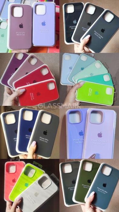 Чехол iPhone 13 Pro Max, чохол Silicone Case айфон iphone 13